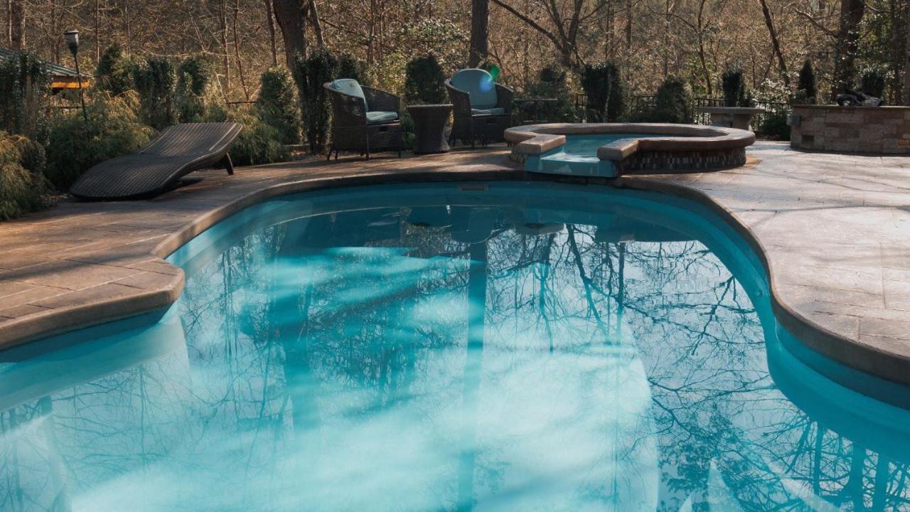 Pitter Patter Swimming Pool Ht Near D'Town Villa Gatlinburg Buitenkant foto