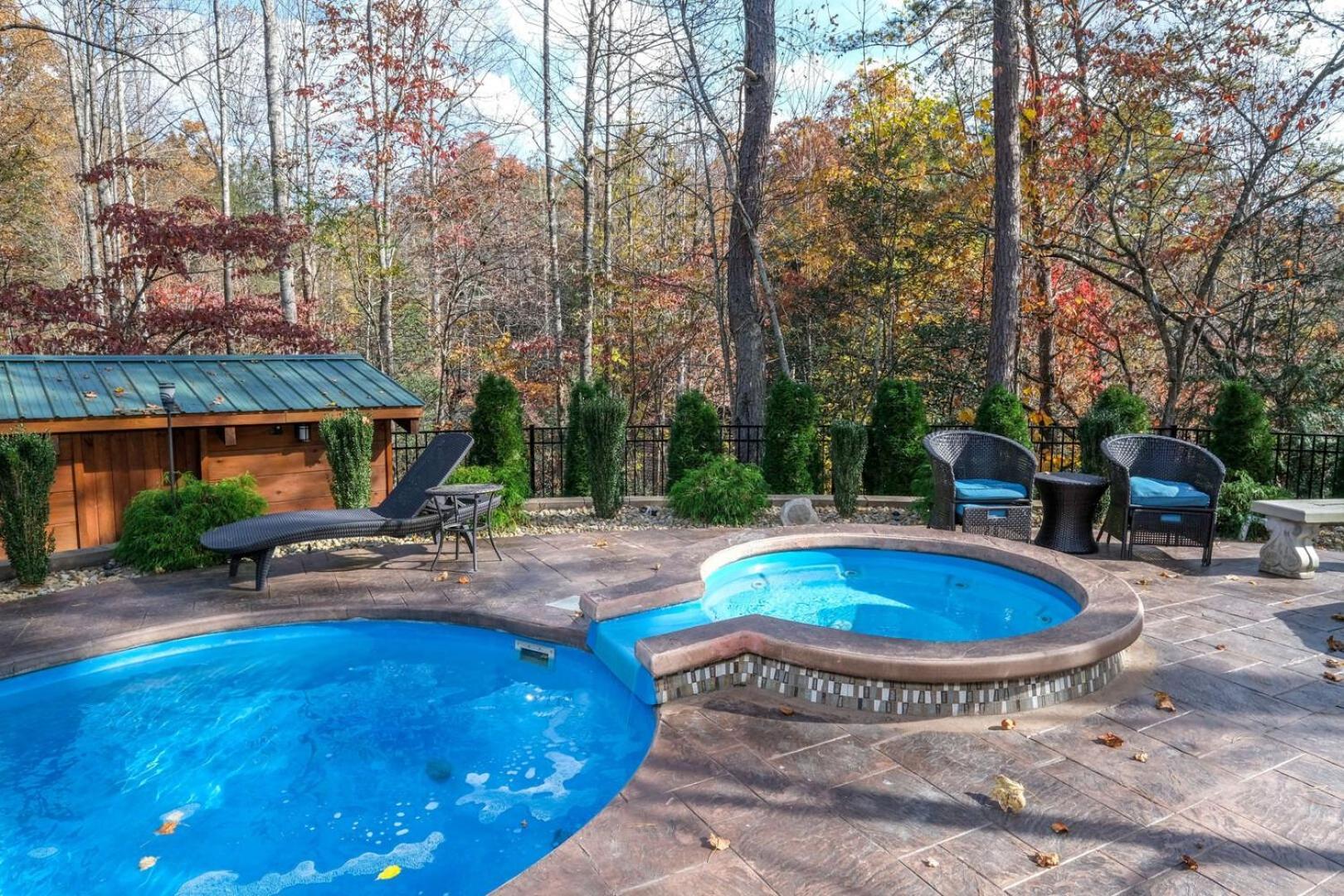 Pitter Patter Swimming Pool Ht Near D'Town Villa Gatlinburg Buitenkant foto